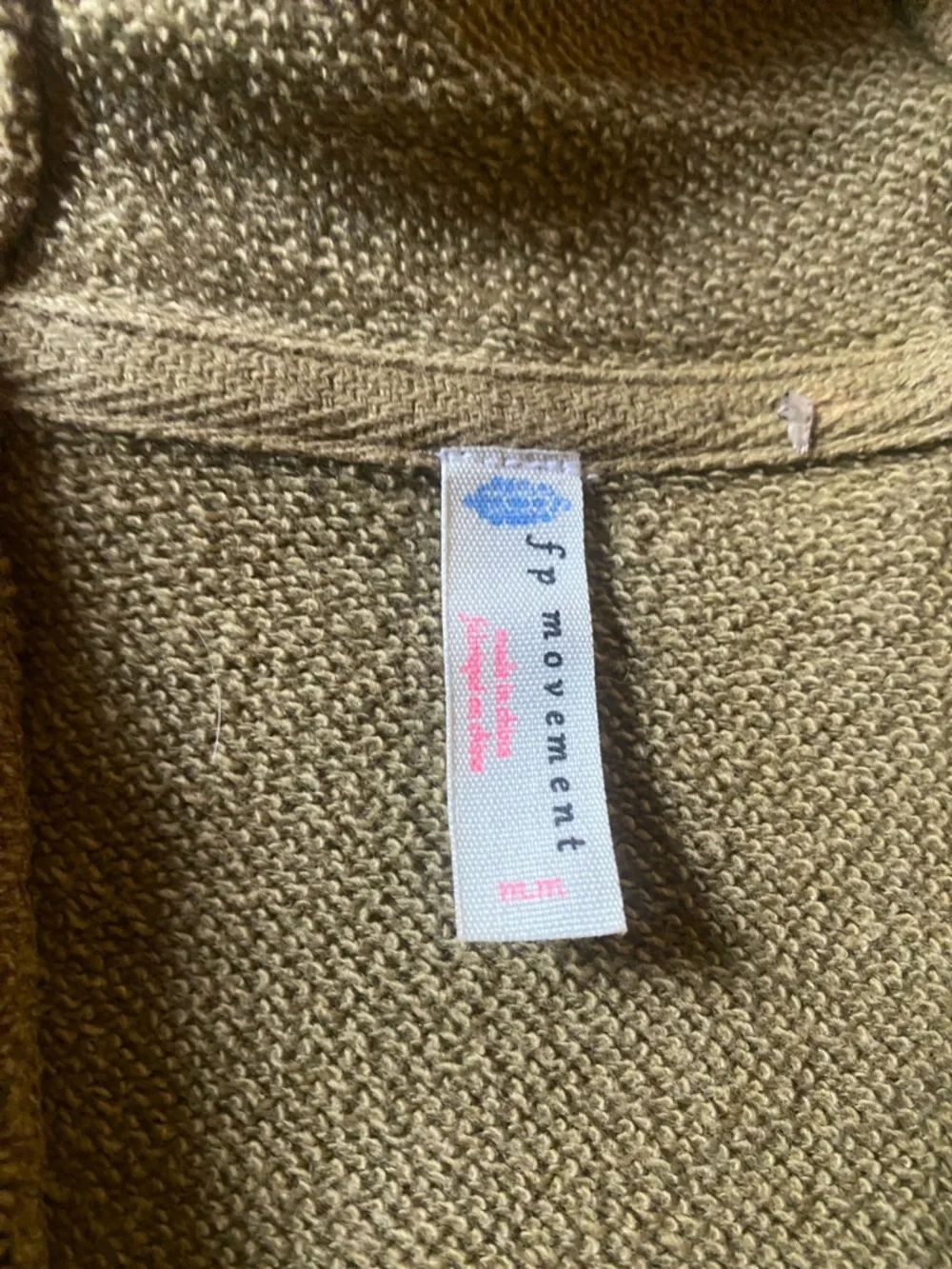 FP movement long hoody dress with side zips. - Picture 4 of 8